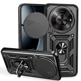 Чохли, бампера Чехлы, бампера ^/--/^ Чохол Fiji Camera Defence для Nubia Focus 5 /--/ G бампер із захистом камери та підставкою Black ^_^^^ Чехол Fiji Camera Defence для Nubia Focus 5 /--/ G бампер с защитой камеры и подставкой Black - фото фото фото