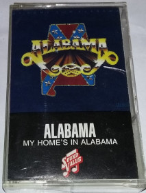 Касети Кассеты ^/--/^ ALABAMA My Home&amp;apos;s In Alabama. Cassette  US ^_^^^ ALABAMA My Home&Apos;s In Alabama. Cassette US - фото фото фото