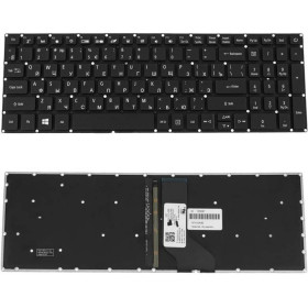 Клавіатури Клавиатуры ^/--/^ Клавиатура для ноутбука ACER (AS: A /--/ 315-53) rus, black, без фрейма, подсветка клавиш (ОРИГИНАЛ) ^_^^^ Клавіатура для ноутбука ACER (AS: A /--/ 315-53) rus, black, без фрейму, підсвічування клавіш (ОРИГИНАЛ) - фото фото фото