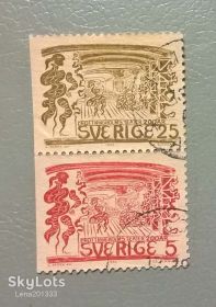 Мистецтво Искусство ^/--/^ Швеция Искусство Театр 1966 ^_^^^ Швеція Мистецтво Театр 1966 - фото фото фото