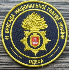 Інше Другое ^/--/^ Шеврон 11 бригада НГУ Одеса № 415 ^_^^^ Шеврон 11 бригада НГУ Одесса No 415 - фото фото фото