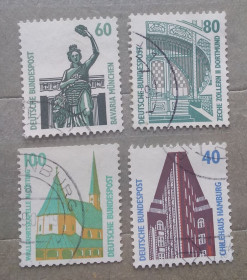 Архітектура Архитектура ^/--/^ Германия 1987-1989 гг - достопримечательности, архитектура ^_^^^ Німеччина 1987-1989 рр. - пам'ятки, архітектура - фото фото фото