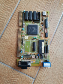 Звукові карти Звуковые карты ^/--/^ Видеокарта Oak Technology OTI /--/ 067 16 /--/ bit ISA - фото фото фото
