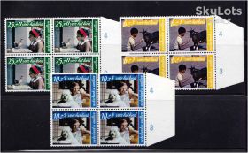 Фауна Фауна ^/--/^ NM Фауна Нидерландские Антиллы  1968 г MNH - квартблоки ^_^^^ NM Фауна Нідерландські Антілли 1968 р MNH - квартблоки - фото фото фото