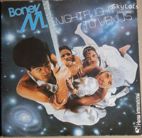 Платівки Пластинки ^/--/^ Boney M. – Nightflight To Venus  (Hansa International – 26 026 OT, Germany) Postcards EX+/EX+ ^_^^^ Boney M. — Nightflight To Venus (Hansa International — 26 026 OT, Germany) Postcards EX+/EX+ - фото фото фото
