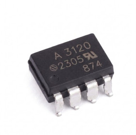Мікросхеми Микросхемы ^/--/^ HCPL-3120 оптодрайвер IGBT MOSFET драйвер оптопара 2.5 /--/ A DIP-8 - фото фото фото
