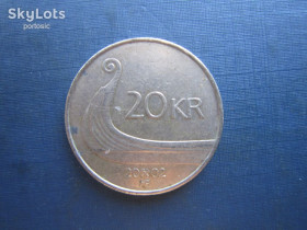 Норвегія Норвегия ^/--/^ Монета 20 крон Норвегія 2002 корабль викінгів дракар ^_^^^ Монета 20 крон Норвегия 2002 корабль викингов дракар - фото фото фото