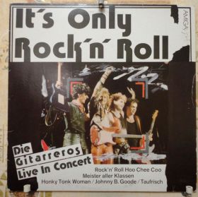 Платівки Пластинки ^/--/^ Die Gitarreros ‎– It&amp;apos;s Only Rock&amp;apos;N&amp;apos; Roll  (NM/Mint) Amiga ^_^^^ Die Gitarreros - It's Only Rock'N' Roll (NM/Mint) Amiga - фото фото фото