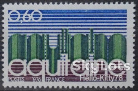 Франція Франция ^/--/^ Франция 1976 регионы Аквитания Mi 1964 MNH ^_^^^ Франція 1976 регіони Аквітанія Mi 1964 MNH - фото фото фото