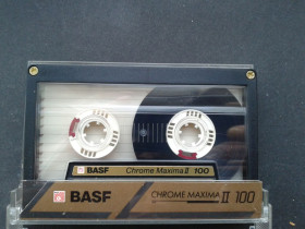 Касети Кассеты ^/--/^ Аудиокассета BASF Chrome Maxima II 100 ^_^^^ Аудіокасет BASF Chrome Maxima II 100 - фото фото фото