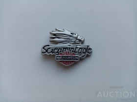 Інше Другое ^/--/^ РАСПРОДАЖА ORIGINAL Эмблема мотоцикла HarleyDavidson Америиканская легенда 1950-60 /--/ г.Скалящийся орел ^_^^^ Попереджа ORIGINAL Емблема мотоцикла HarleyDavidson Амерііканська легенда 1950-60 /--/ г. - фото фото фото