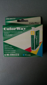 Картриджі Картриджи ^/--/^ Картридж Colorway CW-T /--/ 0472 синій для Epson Stylus C /--/ 63 C /--/ 65 C /--/ 83 C /--/ 85 CX /--/ 3500 CX /--/ 4500 CX /--/ 6300 CX /--/ 6500 ^_^^^ Картридж Colorway CW-T /--/ 0472 синий для Epson Stylus C /--/ 63 C /--/ 65 C /--/ 83 C /--/ 85 CX /--/ 3500 CX /--/ 4500 CX /--/ 6300 CX /--/ 6500 - фото фото фото