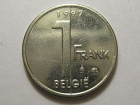Бельгія Бельгия ^/--/^ Бельгия 1 франк 1997 года BELGI 3 /--/ П /--/ 688 ^_^^^ Бельгія 1 франк 1997 року BELGI 3 /--/ П /--/ 688 - фото фото фото