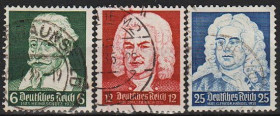 Третій Рейх (-) Третий Рейх (-) ^/--/^ 1935 - Рейх - Композитори Mi.573-75  _3.0 € ^_^^^ 1935 - Рейх - Композиторы Mi.573-75 _3.0 € - фото фото фото