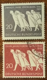 НДР, ФРН ГДР, ФРГ ^/--/^ Германия Беженцы 1955,1965 ^_^^^ Німеччина Біженці 1955,1965 - фото фото фото