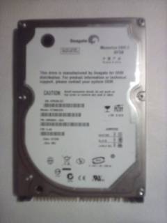 Жорсткі диски Жесткие диски ^/--/^ Жесткий диск для ноутбука HDD SATA 2.5 SEAGATE 80 /--/ GB нерабочий ^_^^^ Жорсткий диск для ноутбука HDD SATA 2.5 SEAGATE 80 /--/ GB неробочий - фото фото фото