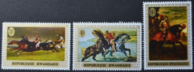 Інше Другое ^/--/^ Руанда Лошади в Живописи 1970 ^_^^^ Руанда Лошаді в Живописі 1970 - фото фото фото