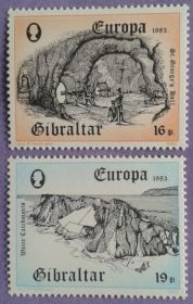 Великобританія Великобритания ^/--/^ Гибралтар 1983 Европа СЕРТ армия Mi 463-464 MNH ^_^^^ 1983 — Європа Серт армія Mi 463-464 MNH - фото фото фото
