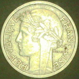 Франція Франция ^/--/^ Франція 2 франки, 1946 [1.11] ^_^^^ Франция 2 франка, 1946 [1.11] - фото фото фото