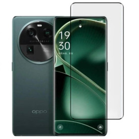 Чохли, бампера Чехлы, бампера ^/--/^ Захисне скло LUX EDGE для Oppo Find X /--/ 6 повна проклейка із закругленими краями чорний ^_^^^ Защитное стекло LUX EDGE для Oppo Find X /--/ 6 полная проклейка с закругленными краями черный - фото фото фото