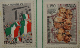 Інше Другое ^/--/^ Италия 30-летие итальянской республики 1976 MNH ^_^^^ Італія - 30-річчя італійської республіки 1976 MNH - фото фото фото