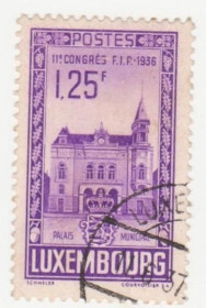 Бенілюкс Бенилюкс ^/--/^ Люксембург   1936 г.№  295 гашеная ^_^^^ Люксембург 1936 р. No 295 гашена - фото фото фото