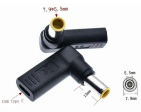Інше Другое ^/--/^ Переходник PD (Power Delivery) триггер 20 /--/ v Type-C (female) (max 5 /--/ a, 100 /--/ w) на 7.9 /--/ x /--/ 5.5 or 8.0 /--/ x /--/ 7.4 /--/ mm з  - фото фото фото