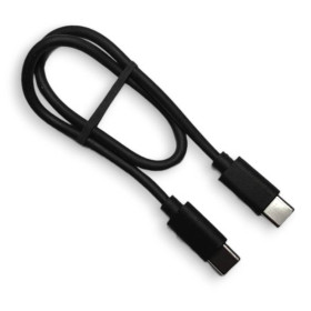Кабелі Кабели ^/--/^ Кабель USB Type-C - Type-C 30 см PD 3.0 60 /--/ W 20 /--/ V 3 /--/ A шнур швидкої зарядки живлення передачі даних чорн ^_^^^ Кабель USB Type-C to Type-C PD 3.0 60 /--/ W 20 /--/ V 3 /--/ A 0.3 м шнур быстрой зарядки питания синхронизации черн - фото фото фото