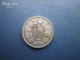 Швейцарія Швейцария ^/--/^ Монета 10 рапен Швейцарія 1997 ^_^^^ Монета 10 рапен Швейцария 1997 - фото фото фото