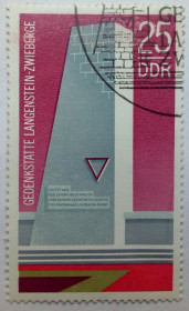 НДР, ФРН ГДР, ФРГ ^/--/^ ГДР 1973 Монумент, гашеная ^_^^^ НДР 1973 Монумент, гашена - фото фото фото