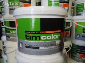Фарба Краска ^/--/^ Краска акриловая фасадная TIMCOLOR 7 кг !!! ^_^^^ Краска акрилова фасадна TIMCOLOR 7 кг !!! - фото фото фото