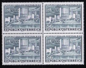 Європа Европа ^/--/^ ZM Австрия  1979 г   MNH - квартблок ^_^^^ ZM Австрія 1979 MNH - квартблок - фото фото фото