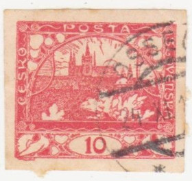 Чехословаччина Чехословакия ^/--/^ Чехословакия 1918  г. № 7 гашеная ^_^^^ Чехословаччина 1918 р. No 7 гашена - фото фото фото