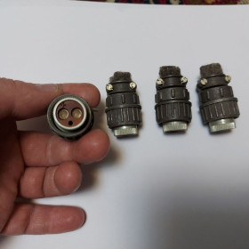 Порти, роз'єми Порты, разъемы ^/--/^ Разьем кабельная мама ШПЛМ-2, авиа, приборний. Смотрите по фото. ВП. Редкость. Лот 1 шт. ^_^^^ Роз'ємо кабельна мама ШПЛМ-2, авіа, приладів. Дивіться по фото. ВП. Рідкісність. Лот 1 шт. - фото фото фото