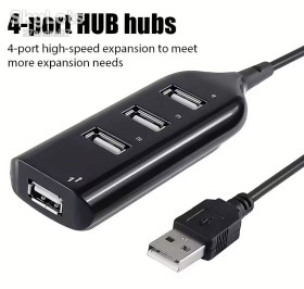Концентратори, хаби Концентраторы, хабы ^/--/^ 4-портовий USB-хаб з швидкою зарядкою та Power Delivery   (PD) ^_^^^ 4-портовый USB-хаб с быстрой зарядкой и Power Delivery (PD) - фото фото фото