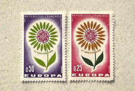 Франція Франция ^/--/^ Серія поштових марок Франція &amp;quot; Європа СЕРТ &amp;quot; 1964 рік ** ^_^^^ Серия почтовых марок Франция &amp;quot; Европа Серт &amp;quot; 1964 год ** - фото фото фото