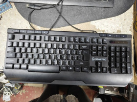 Клавіатури Клавиатуры ^/--/^ Игровая клавиатура с подсветкой RGB GamePro GK /--/ 550 USB № 26030429 ^_^^^ Ігрова клавіатура з підсвіткою RGB GamePro GK /--/ 550 USB No 26030429 - фото фото фото