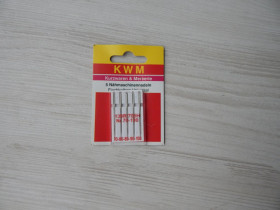 Спиці, гачки, голки, ножиці Спицы, крючки, иголки, ножницы ^/--/^ Набір голок для швейної машини KWM. Німеччина ^_^^^ Набор игл для швейной машины KWM. Германия - фото фото фото