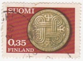 Скандинавія Скандинавия ^/--/^ Финляндия 1966 г. № 623 гашеная ^_^^^ Фінляндія 1966 р. No 623 гашена - фото фото фото