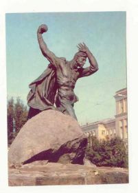 СРСР СССР ^/--/^ СССР 1983 открытка Мурманск пам. Бредов  Шраго ^_^^^ СРСР 1983 листівка Мурманськ пам. Бредов Шраго - фото фото фото