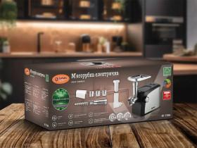 М'ясорубки Мясорубки ^/--/^ М’ясорубка електрична 4200 /--/ Вт ковбаса кеббе насадки соковитискач BITEK BT-3700 ^_^^^ Мясорубка электрическая 4200 /--/ Вт колбаса кеббе насадки сокрушитель BITEK BT-3700 - фото фото фото