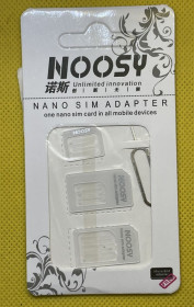 Інше Другое ^/--/^ Набор переходников для СИМ-карт Nano Sim Adapter  (+Micro) ^_^^^ Набір перехідників для СІМ-карт Nano Sim Adapter (+Micro) - фото фото фото