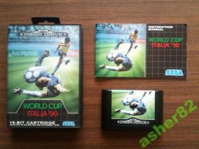 Диски з відеоіграми Диски с видеоиграми ^/--/^ Игра на Sega Mega Drive &amp;quot;World Cup Italia &amp;apos;90&amp;quot;       (PAL) ^_^^^ Гра на Sega Mega Drive &amp;quot;World Cup Italia &amp;apos;90 &amp;quot; (PAL) - фото фото фото