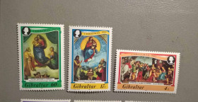 Мистецтво Искусство ^/--/^ Гибралтар Рождество 1983 ^_^^^ Гібралтар Різдво 1983 - фото фото фото