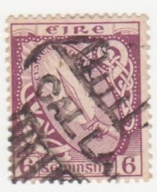Ірландія Ирландия ^/--/^ Ирландия  1923   г. № 46 гашеная ^_^^^ Ірландія 1923 р. No 46 гашена - фото фото фото