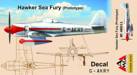 : : ^/--/^ AMG 48511 Sea Fury F.11 &amp;quot;G-AKRY&amp;quot;, 1/48 - фото фото фото