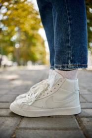 Кросівки Кроссовки ^/--/^ Nike Blazer High Full White 36 - фото фото фото