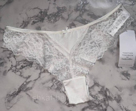 Труси Трусы ^/--/^ Трусики бразилиана 50-52 L р Hunkemoller Гипюр ^_^^^ Трусики бразиліана 50-52 L р Hunkemoller Гіпюр - фото фото фото
