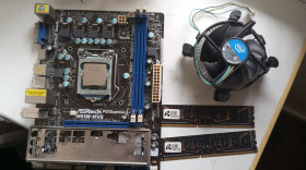 Материнські плати Материнские платы ^/--/^ Материнська плата ASRock H /--/ 61 /--/ M-HVS + Проц 1620 + куллер + Память DDR /--/ 3 1600 8 Гб ^_^^^ Материнская плата ASRock H /--/ 61 /--/ M-HVS + Проц 1620 + куллер + Память DDR /--/ 3 1600 8 Гб - фото фото фото
