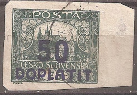 Чехословаччина Чехословакия ^/--/^ Чехословакия 1922 Sc.J /--/ 16 used ^_^^^ Чехословаччина 1922 Sc.J /--/ 16 used - фото фото фото